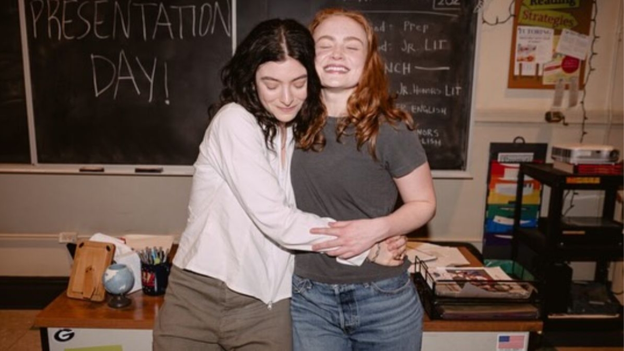 Lorde e Sadie Sink | Reprodução/Instagram/@lordebrasill