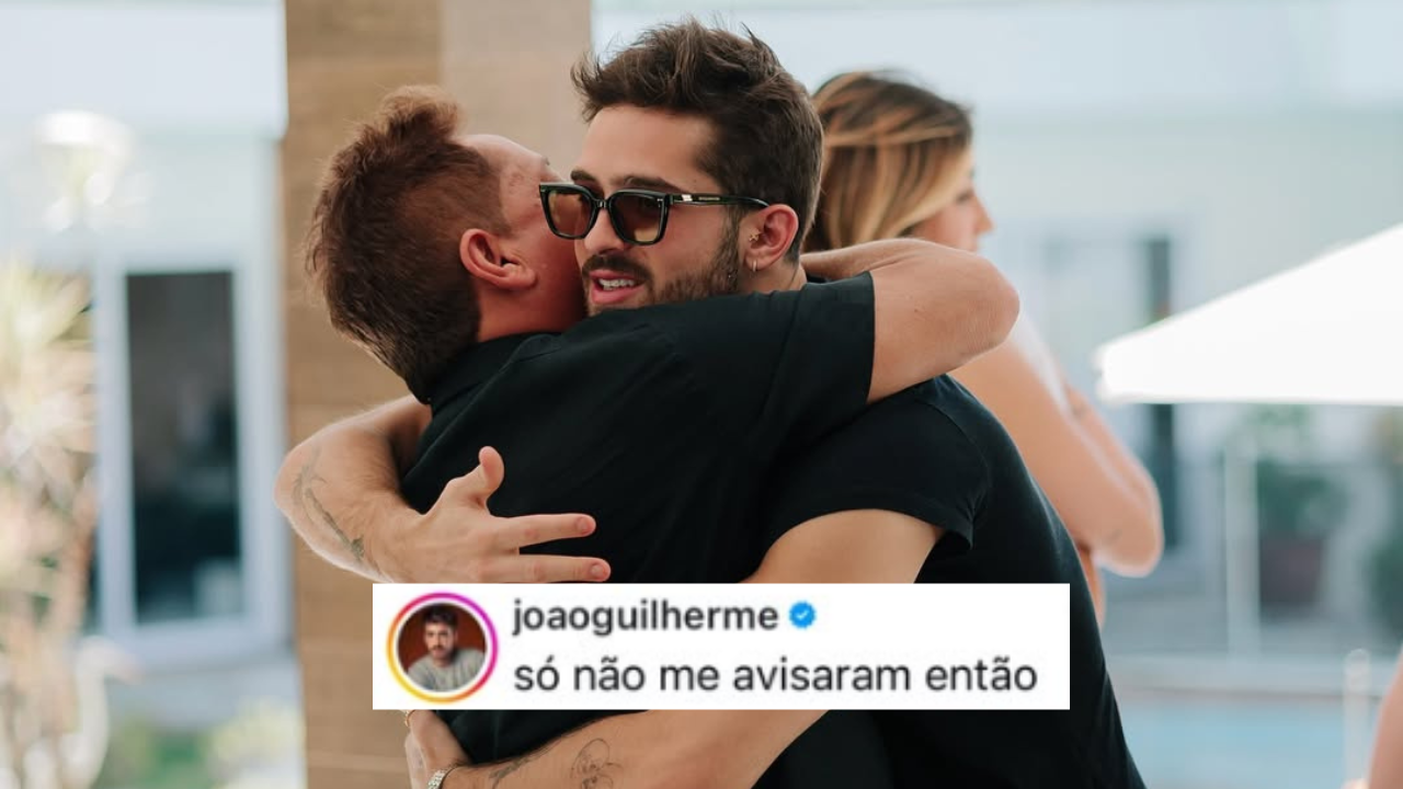 João Guilherme e Leonardo, comentário de João Guilherme