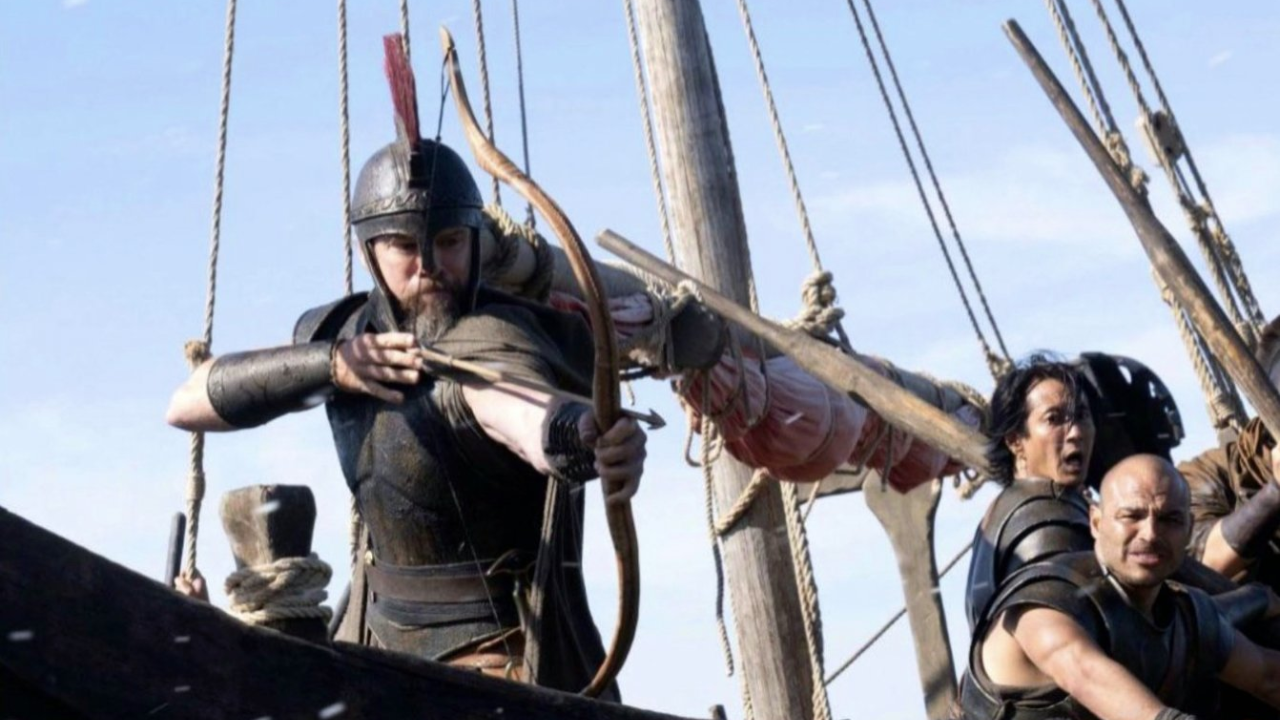 Novas imagens de “A Odisseia” mostram Zendaya como a deusa Atena