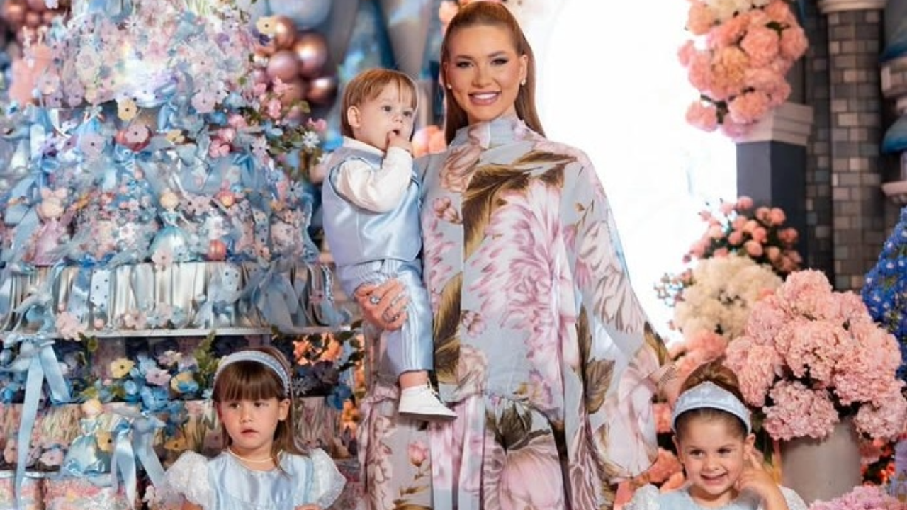 Virginia, Maria Flor, Maria Alice e José Leonardo | reprodução/Instagram/@virginia