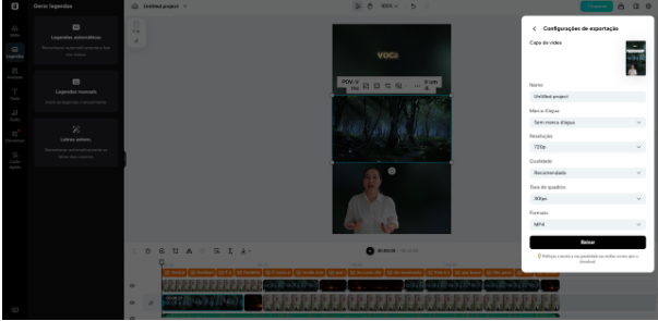 Organize Automaticamente a Ordem das Cenas de Forma Inteligente com um Editor de Vídeo com IA