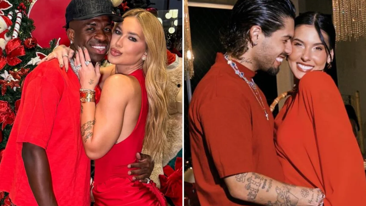 Famosos comemoram o natal ao lado da família