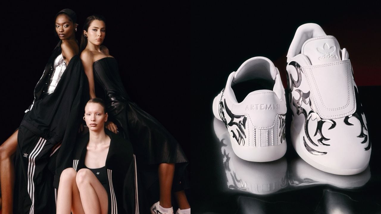 Artemisi estreia nos calçados em colaboração com a Adidas Originals