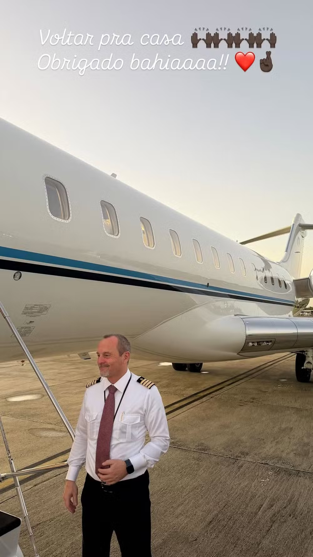 Imagem publicada pelo jogador Vini Jr em suas redes sociais