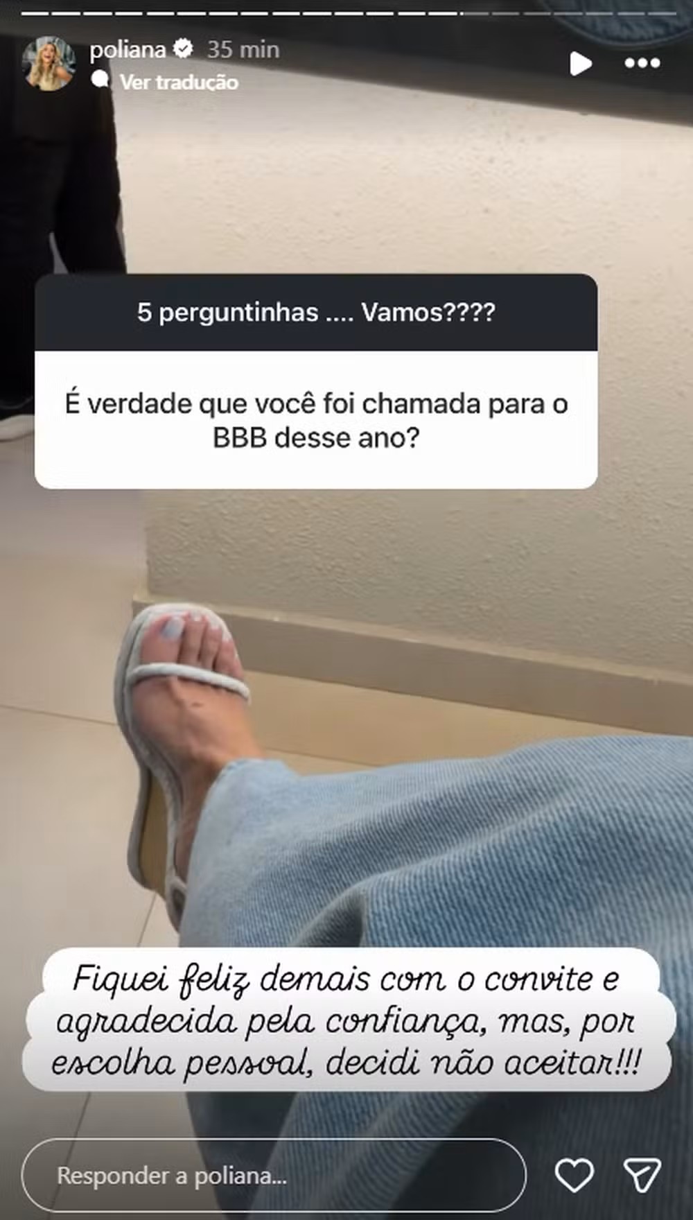 Poliana Rocha rejeita convite do BBB 26 e vive dias de lazer nas Bahamas
