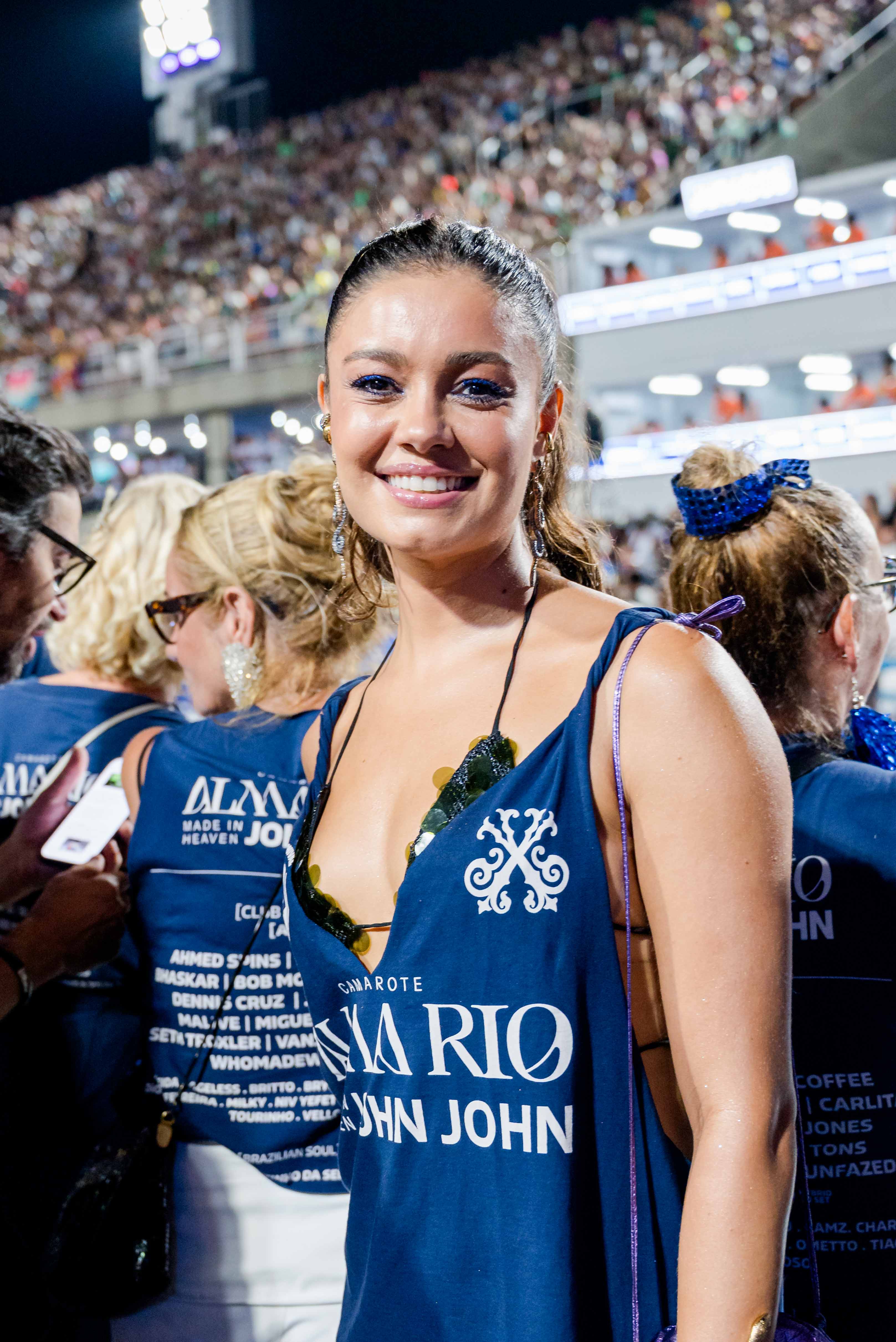 Camarote badalado: Sophie Charlotte aproveita noite de Carnaval no Alma Rio