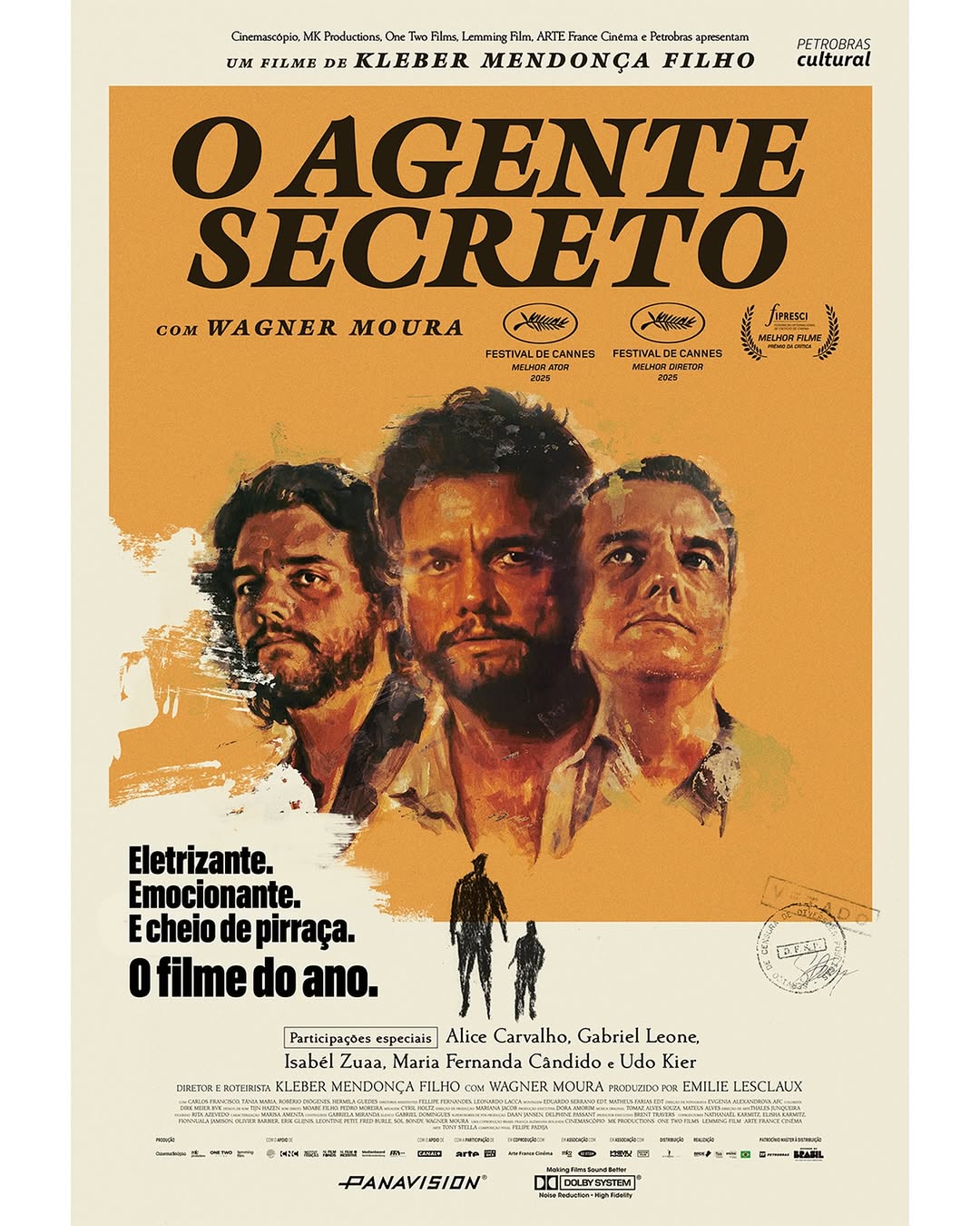 Protagonistas de "O Agente Secreto" são homenageados no Carnaval do Rio Protagonistas de "O Agente Secreto" são homenageados no Carnaval do Rio