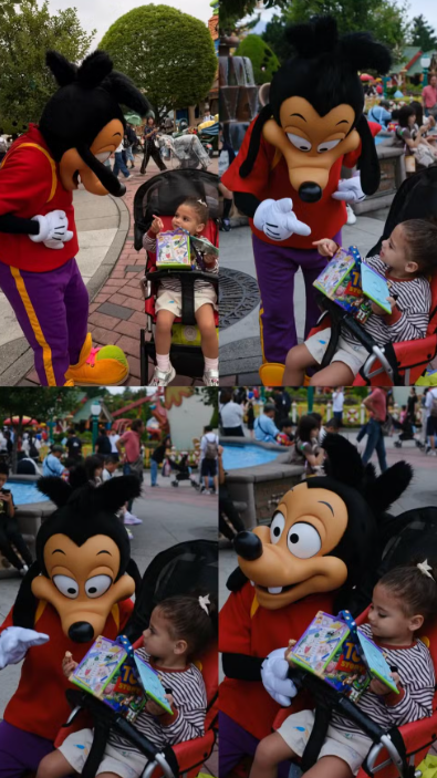 Amanda Kimberlly compartilha fotos da 1ª viagem de Helena, filha de Neymar, à Disney