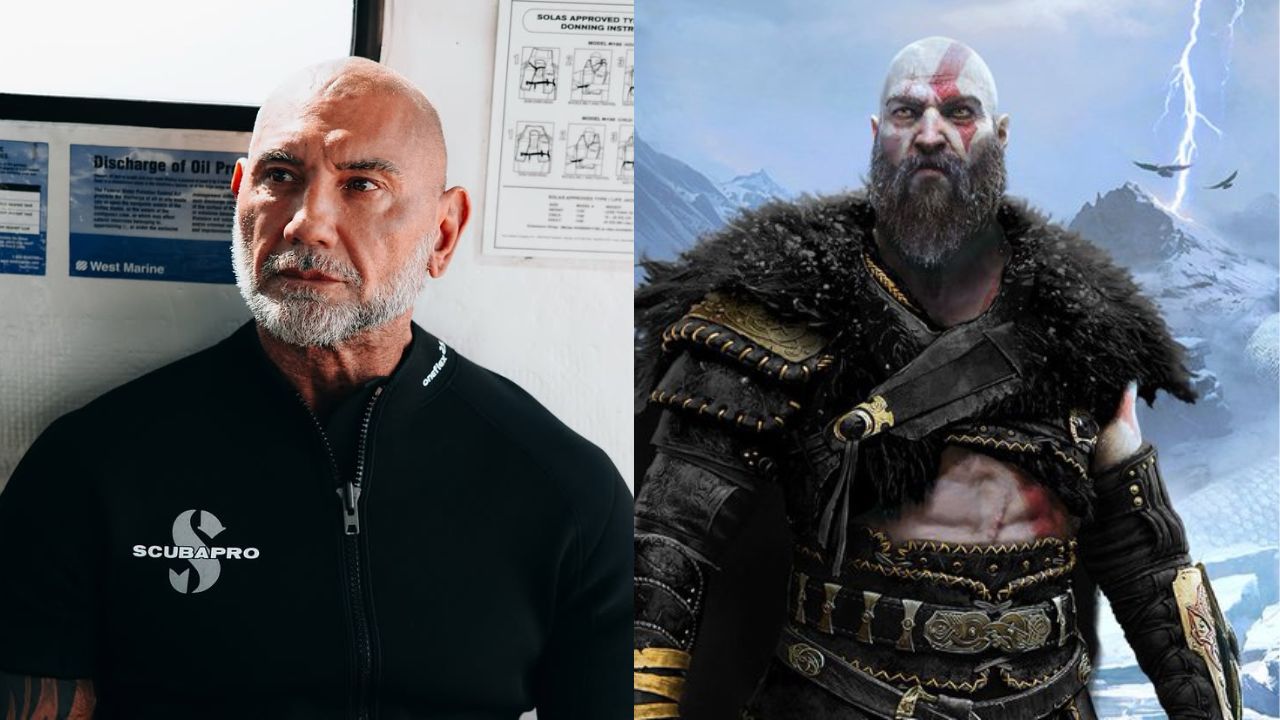 Dave Bautista assume papel de Kratos na série “God of War”