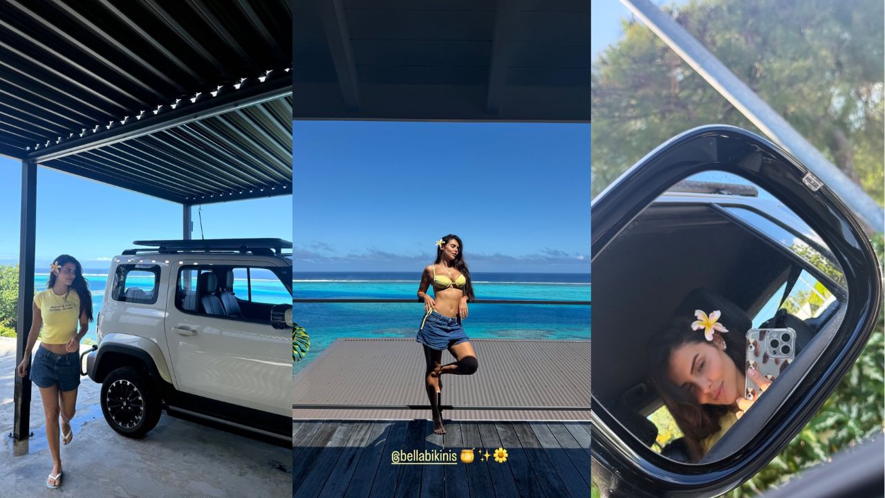 Isabella Arantes compartilha momentos da viagem com Gabriel Medina