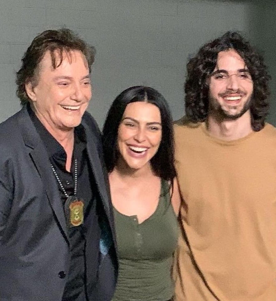Cleo, Fiuk e Fábio Jr. atuaram juntos em filme antes da atual crise familiar