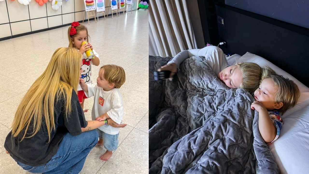 Virginia Fonseca compartilha fotos de dia de jogos e momentos de carinho com os filhos