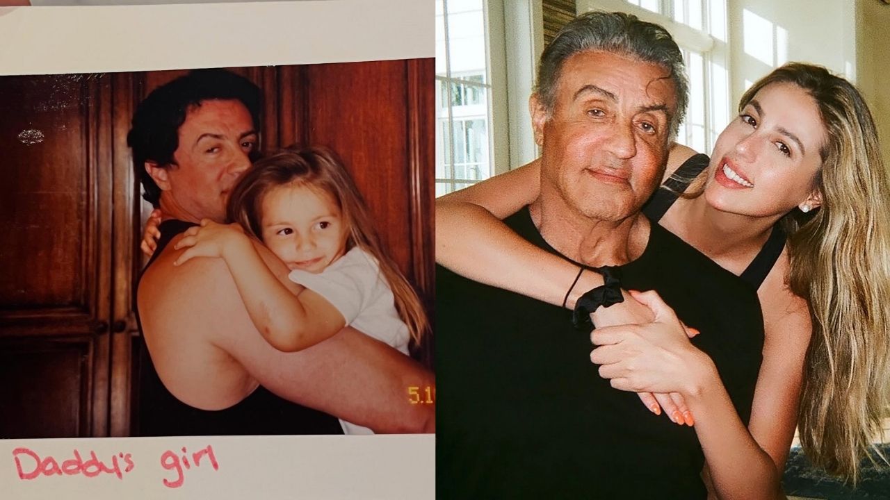 Filha mais velha de Stallone completa 30 anos e semelhança com a mãe impressiona