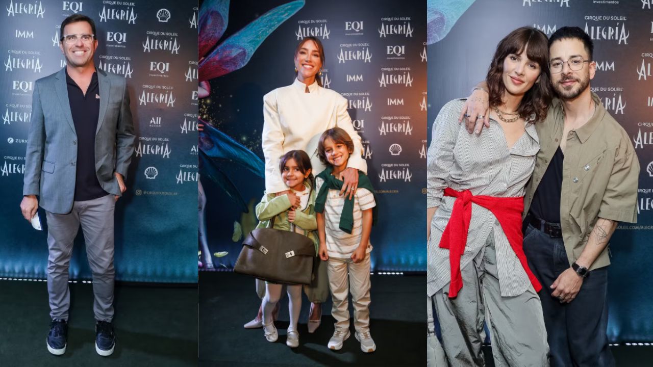 Cirque du Soleil reúne famosos em première de espetáculo em São Paulo; veja fotos