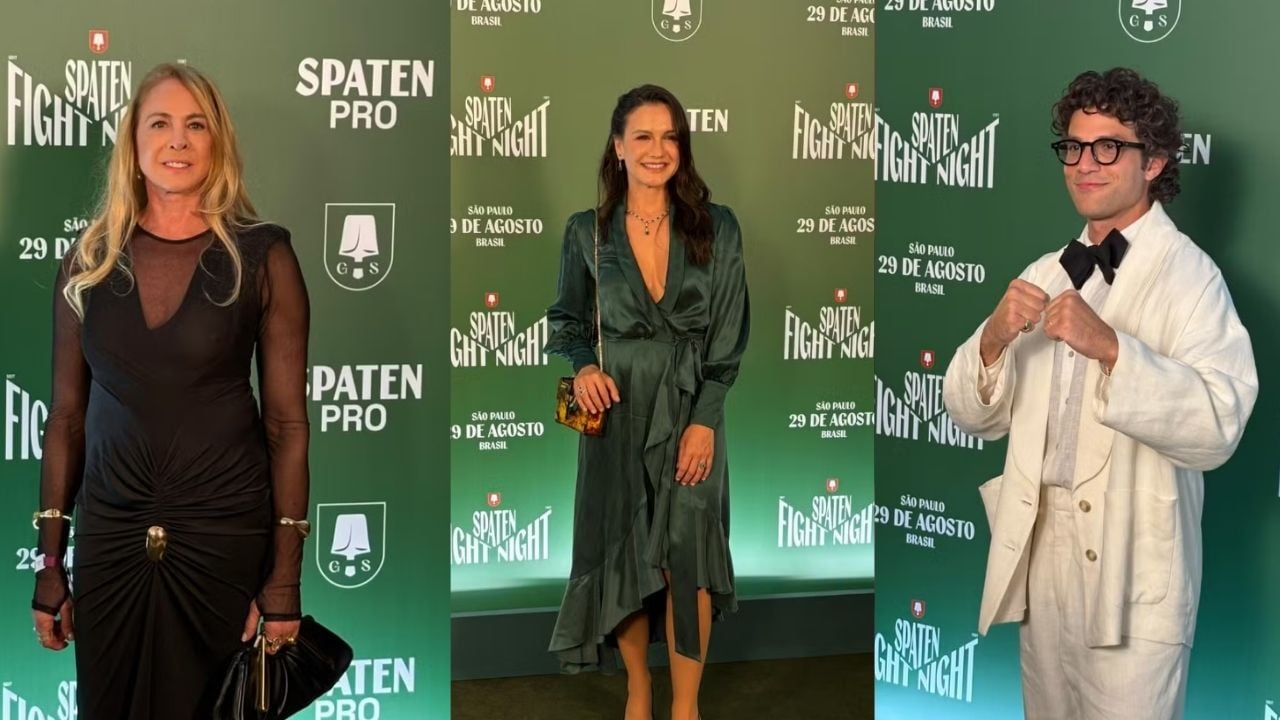 Hortência, Kyra Gracie e  Chay Suede I Reprodução/ Foto:  Wesley Felix / Vitória Lemos