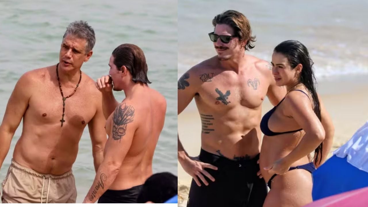 Celebridades curtem domingo ensolarado no Rio