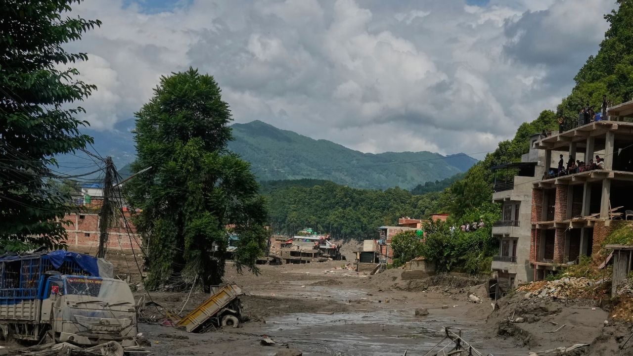 Avalanche no Nepal I Reprodução/Instagram/@weatherchannel