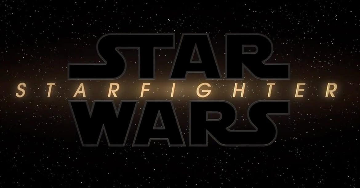 Logo de Star Wars: Starfighter divulgada pela LucasFilm