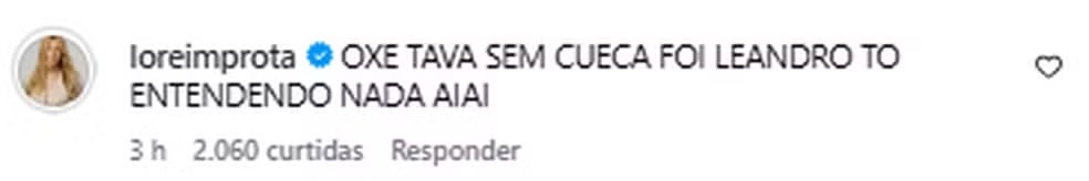 Léo Santana dança e chama atenção de Lore Improta: “Tava sem cueca?”