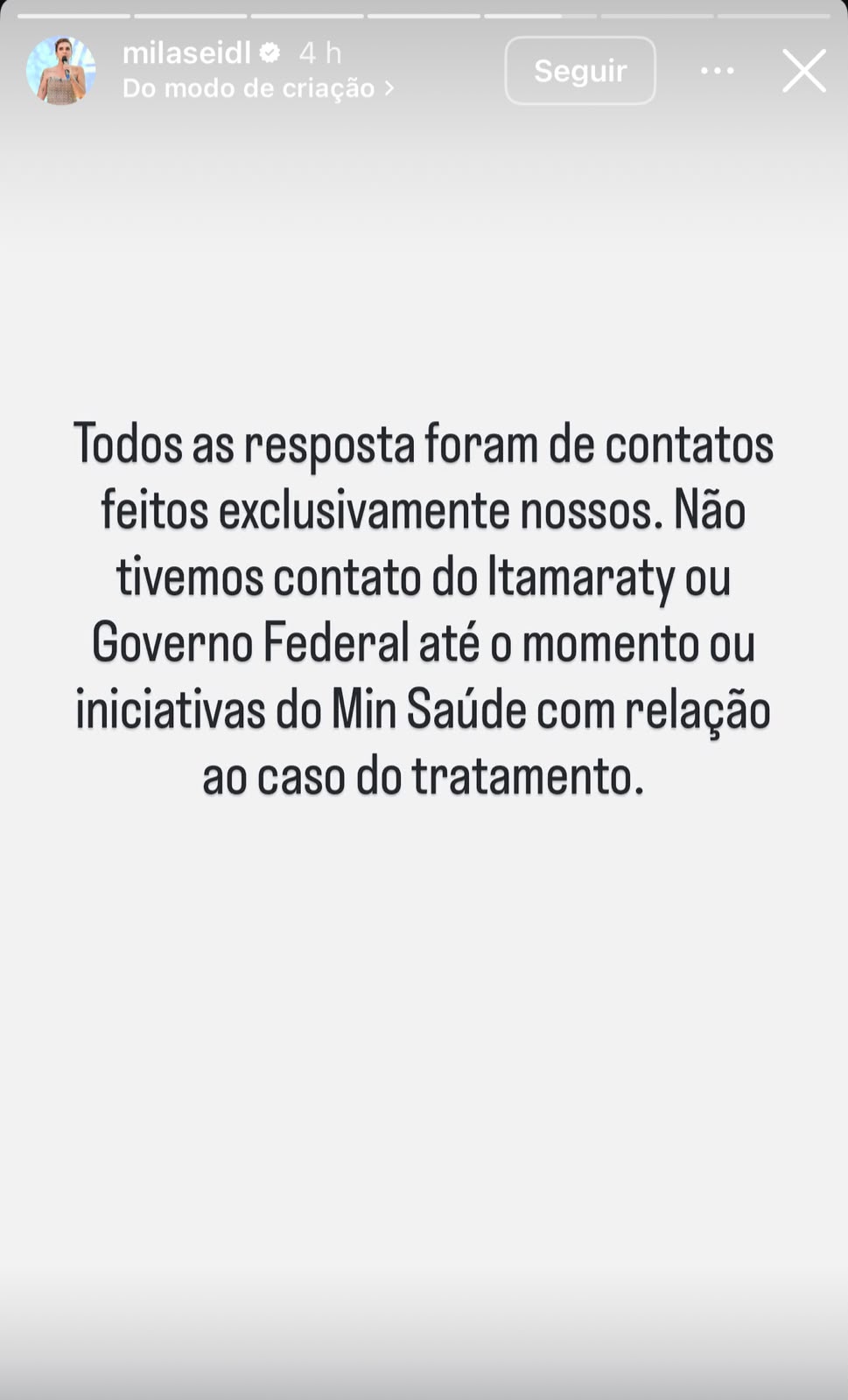 Esposa de Lito Sousa fala sobre negativa de farmacêutica para tratamento: “Estudos fechados”