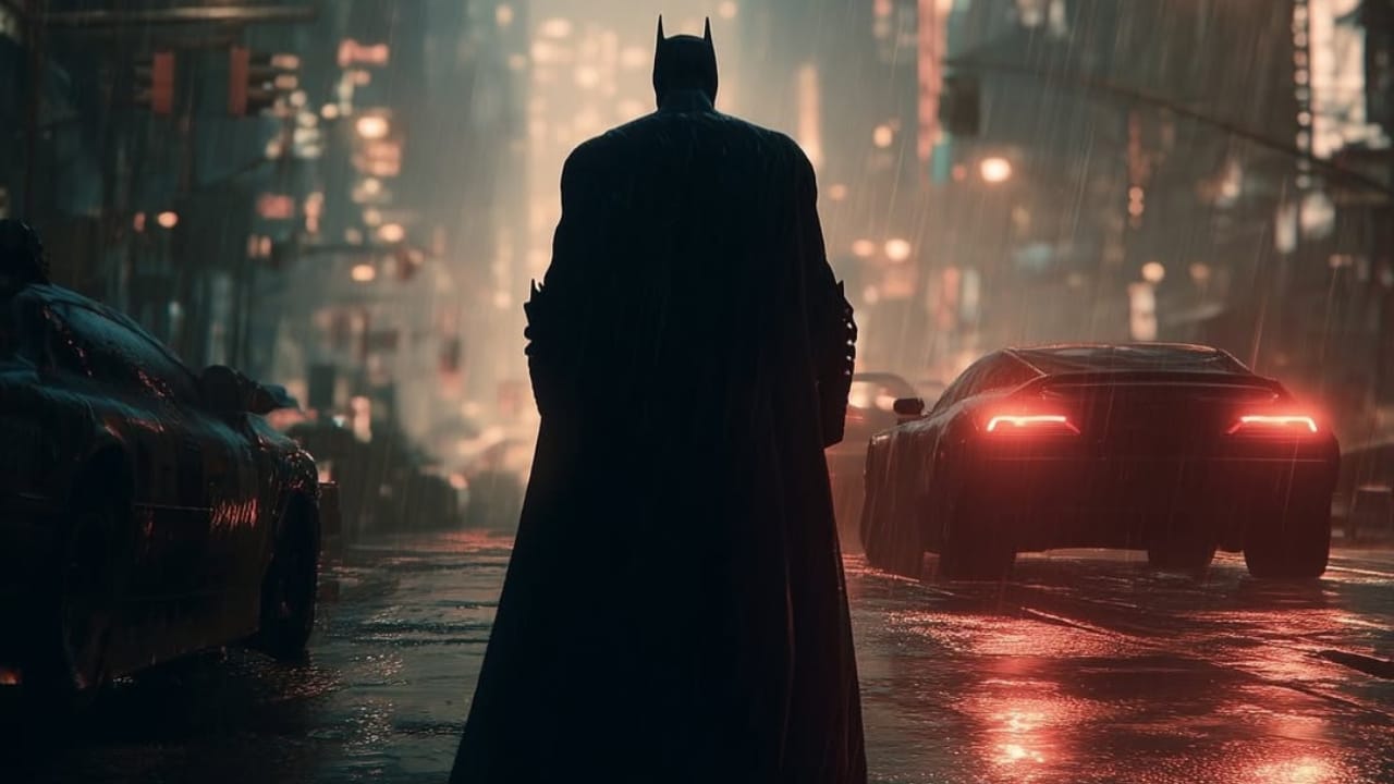 Robert Pattinson interpretando Batman em 2022 | Reprodução/Instagram/@theprotagonistt6