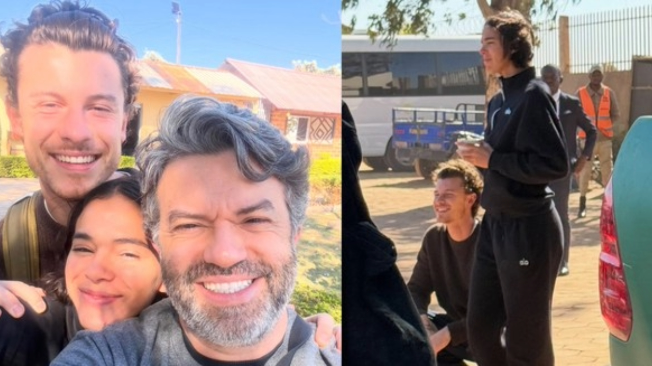 Saiba tudo o que rolou nos bastidores da passagem de Bruna Marquezine e Shawn Mendes por Angola