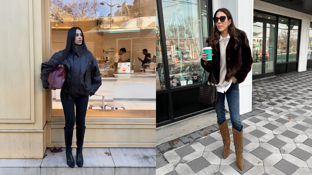 Calça skinny com bota de cano alto volta a ser febre na moda