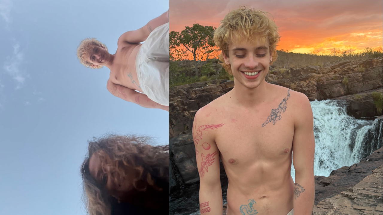 Juliano Floss compartilha fotos da Chapada dos Veadeiros com acompanhante não identificada