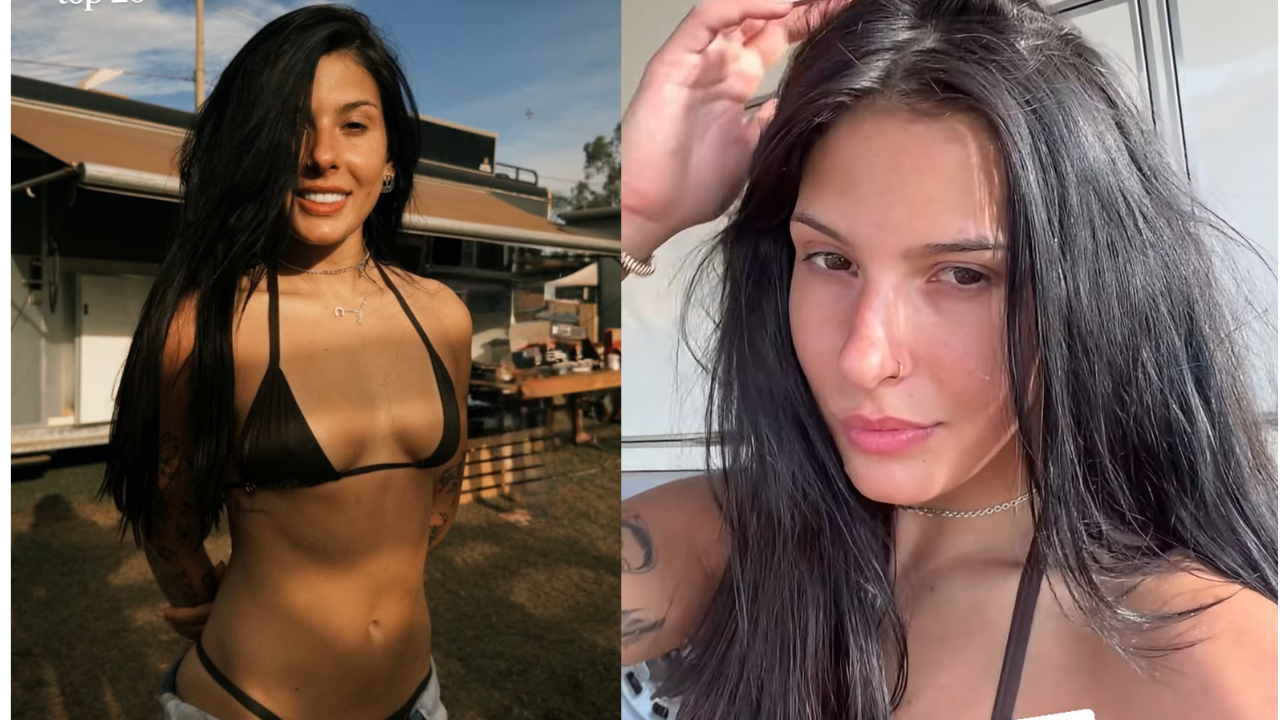 Ana Castela curte dia de folga em Barretos e esbanja estilo ao posar de biquíni