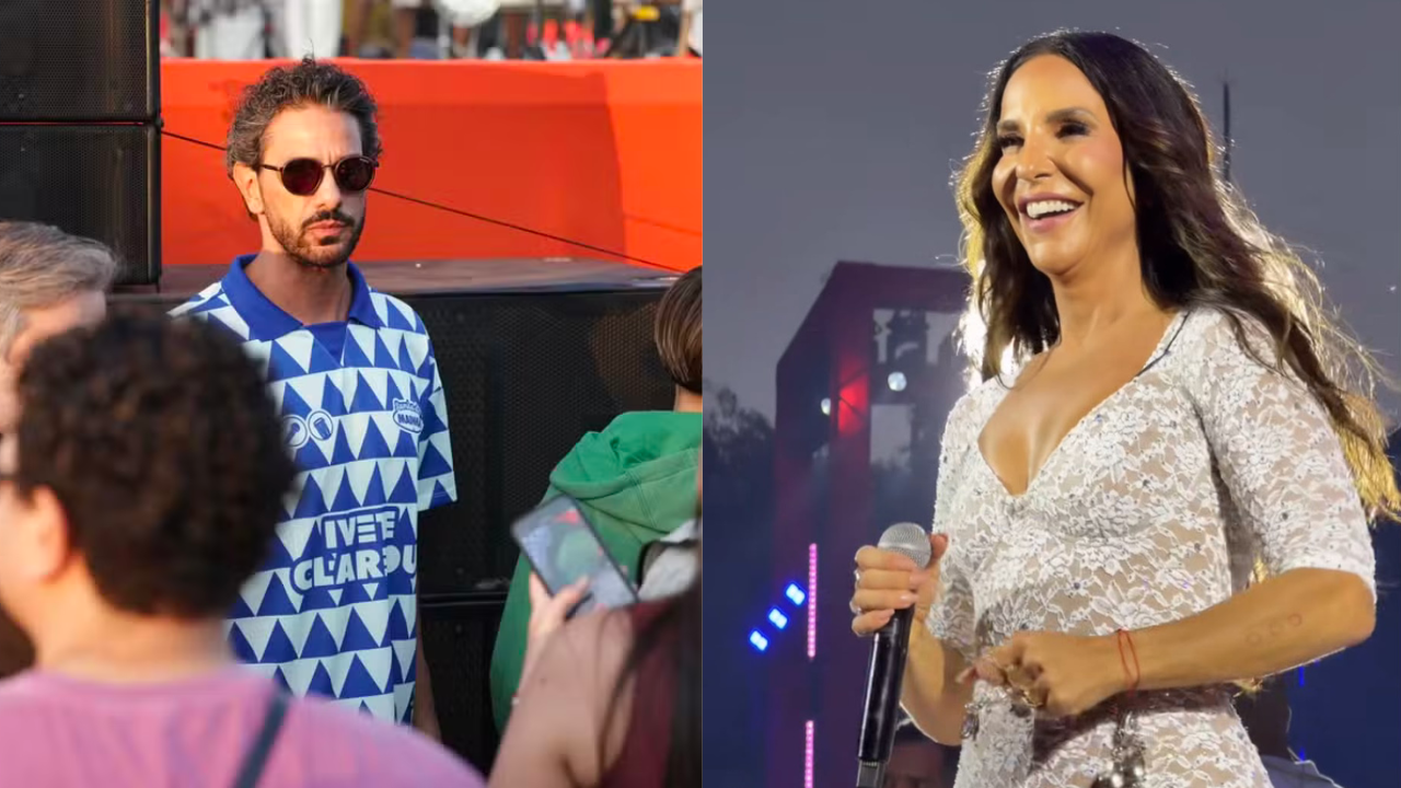 Namorado de Ivete Sangalo, acompanha show em São Paulo