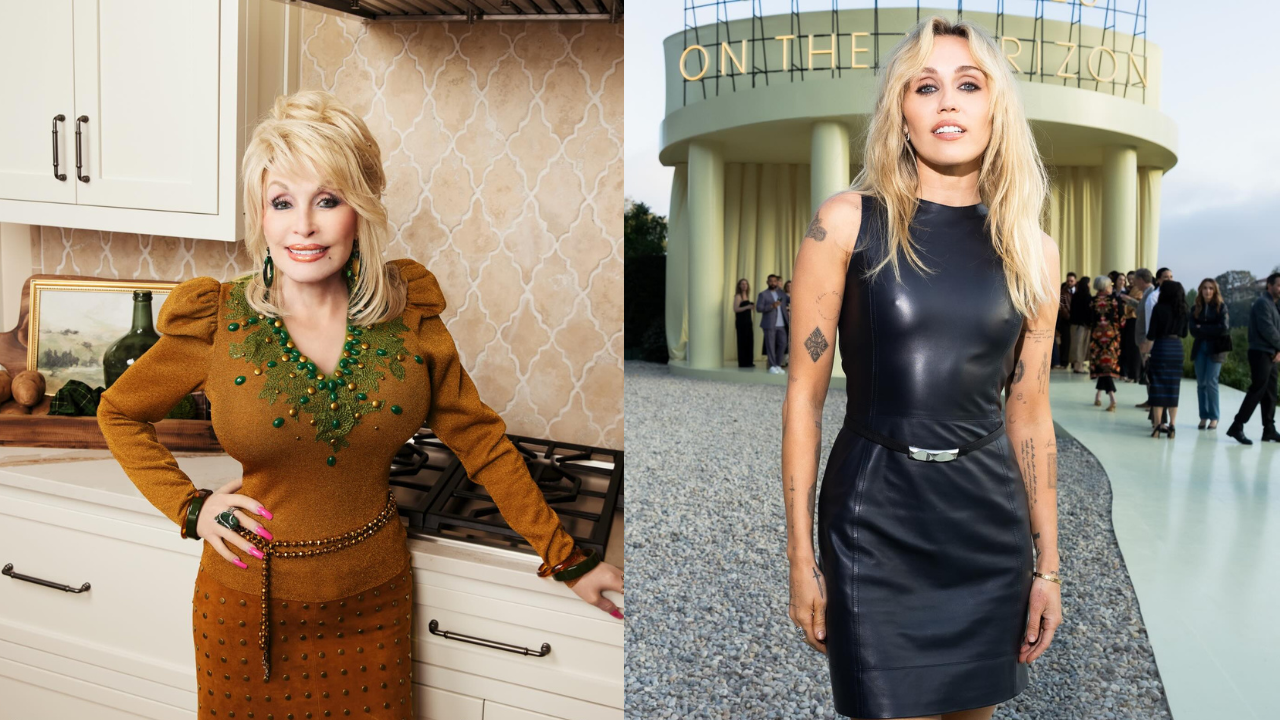 Miley Cyrus e Dolly Parton mantêm relação de carinho e parceria ao longo dos anos: “É como uma mãe para mim”