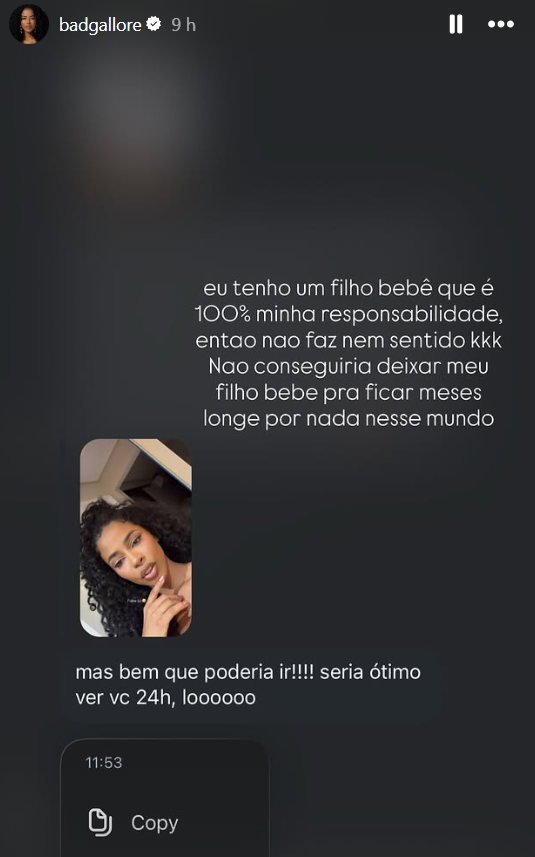 Lorena Maria revela motivo para ficar de fora do reality "A Fazenda" Lorena Maria revela motivo para ficar de fora do reality "A Fazenda"