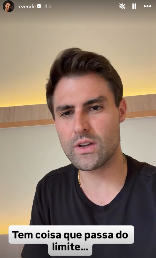 Ex de Virginia Fonseca, Rezende reage a fake news sobre paternidade da filha dela