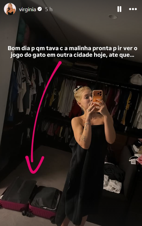 Virginia Fonseca aproveita dia de sol de biquíni com biquíni de estampa de olho grego após problema com avião