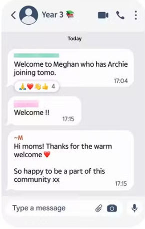 Meghan Markle sofre vazamento de número de telefone em grupo de pais da escola dos filhos