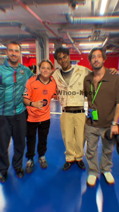 Filho de Neymar tieta Lamine Yamal nos bastidores após goleada do Barcelona Filho de Neymar tieta Lamine Yamal nos bastidores após goleada do Barcelona