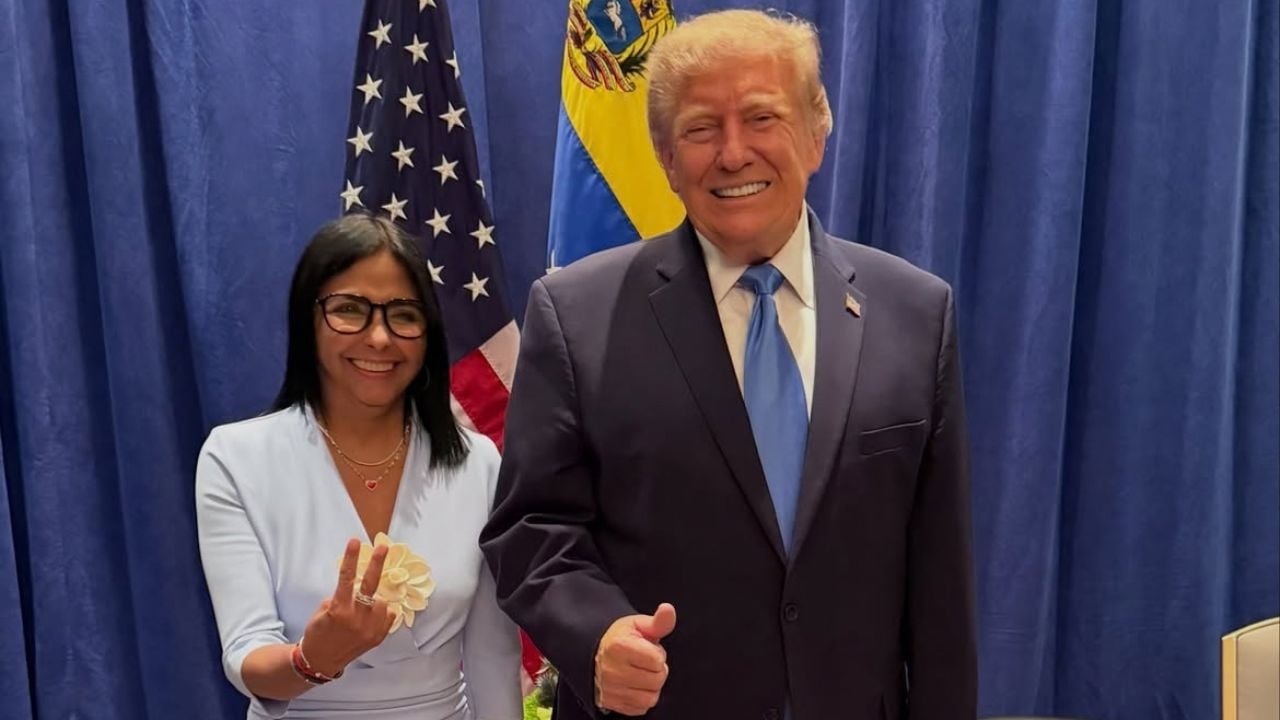 Delcy Rodríguez, presidente-interina da Venezuela, tem mudança de postura perante os EUA