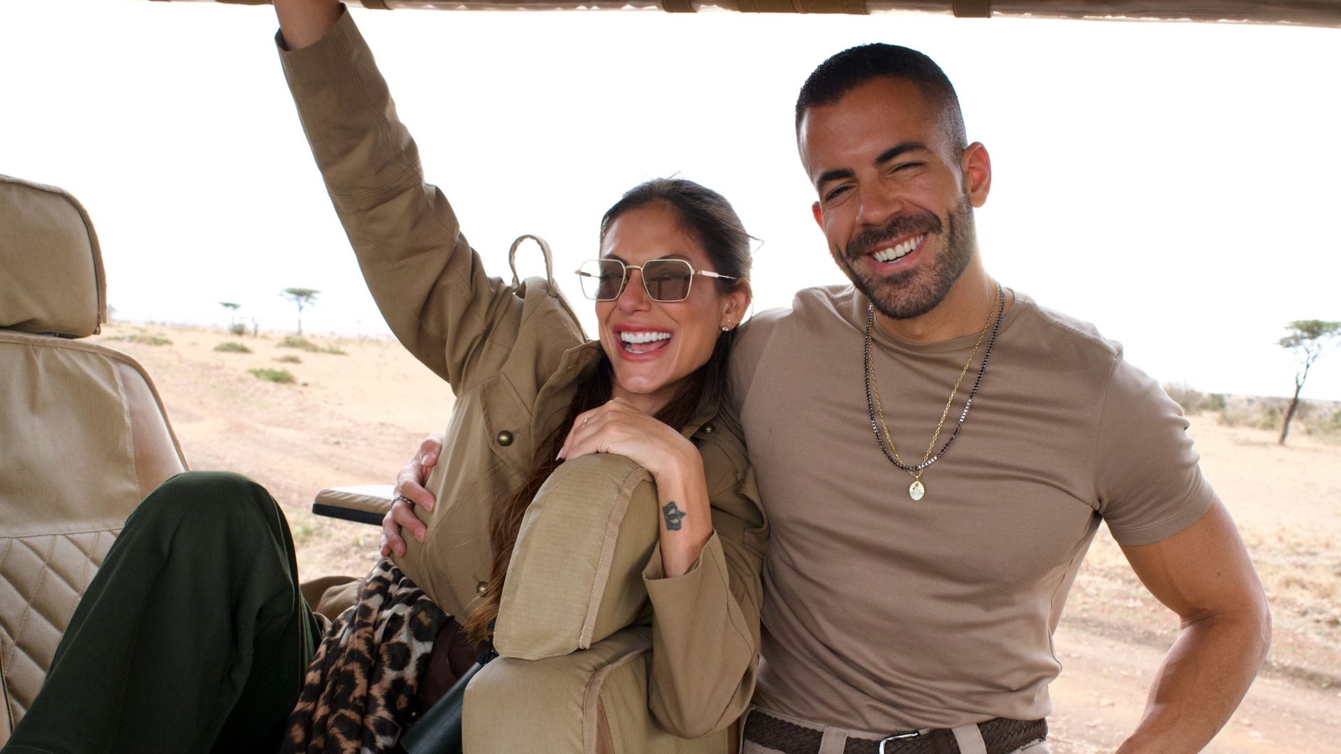 Mari Gonzalez e Pipo Marques curtem safári no Quênia e influenciadora compartilha os registros da viagem: ‘Aventura’