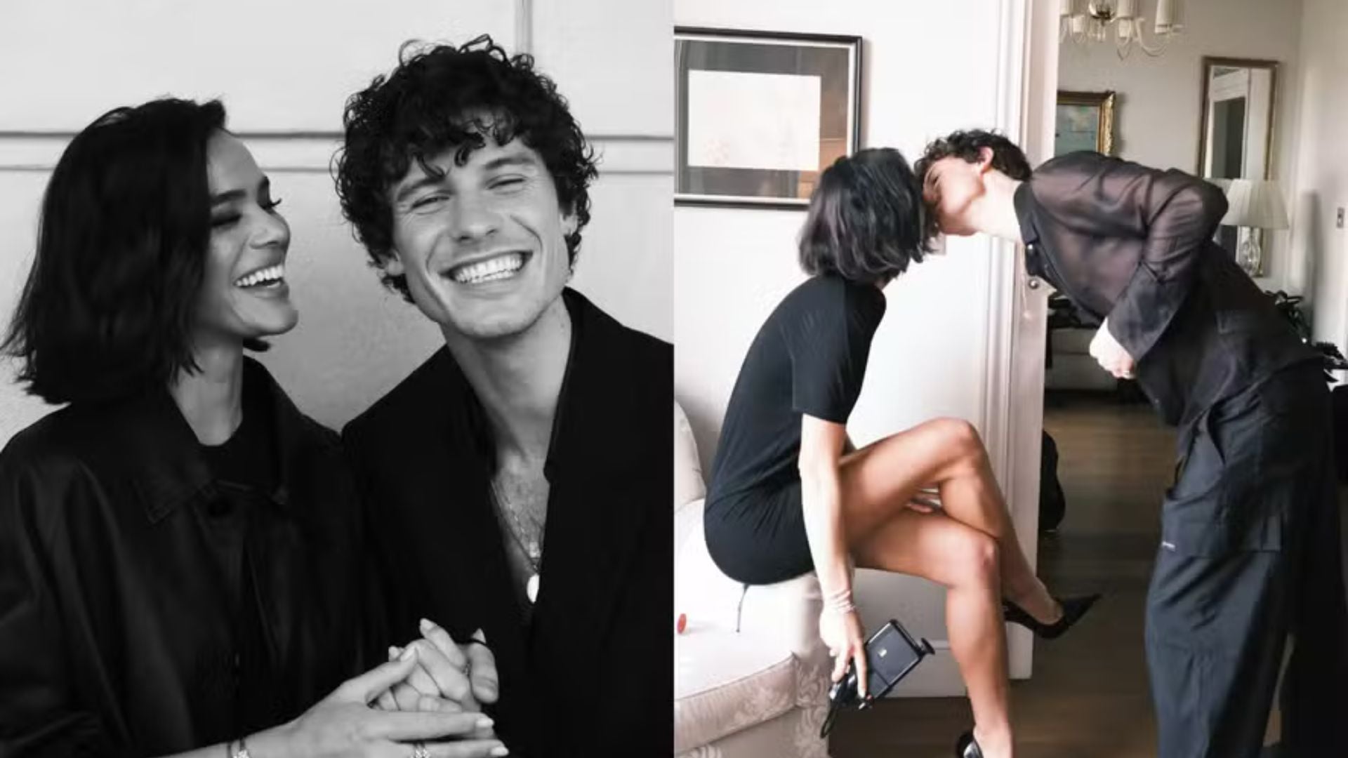 Bruna Marquezine agita a web ao surgir em momento íntimo com Shawn Mendes nos bastidores; veja as imagens