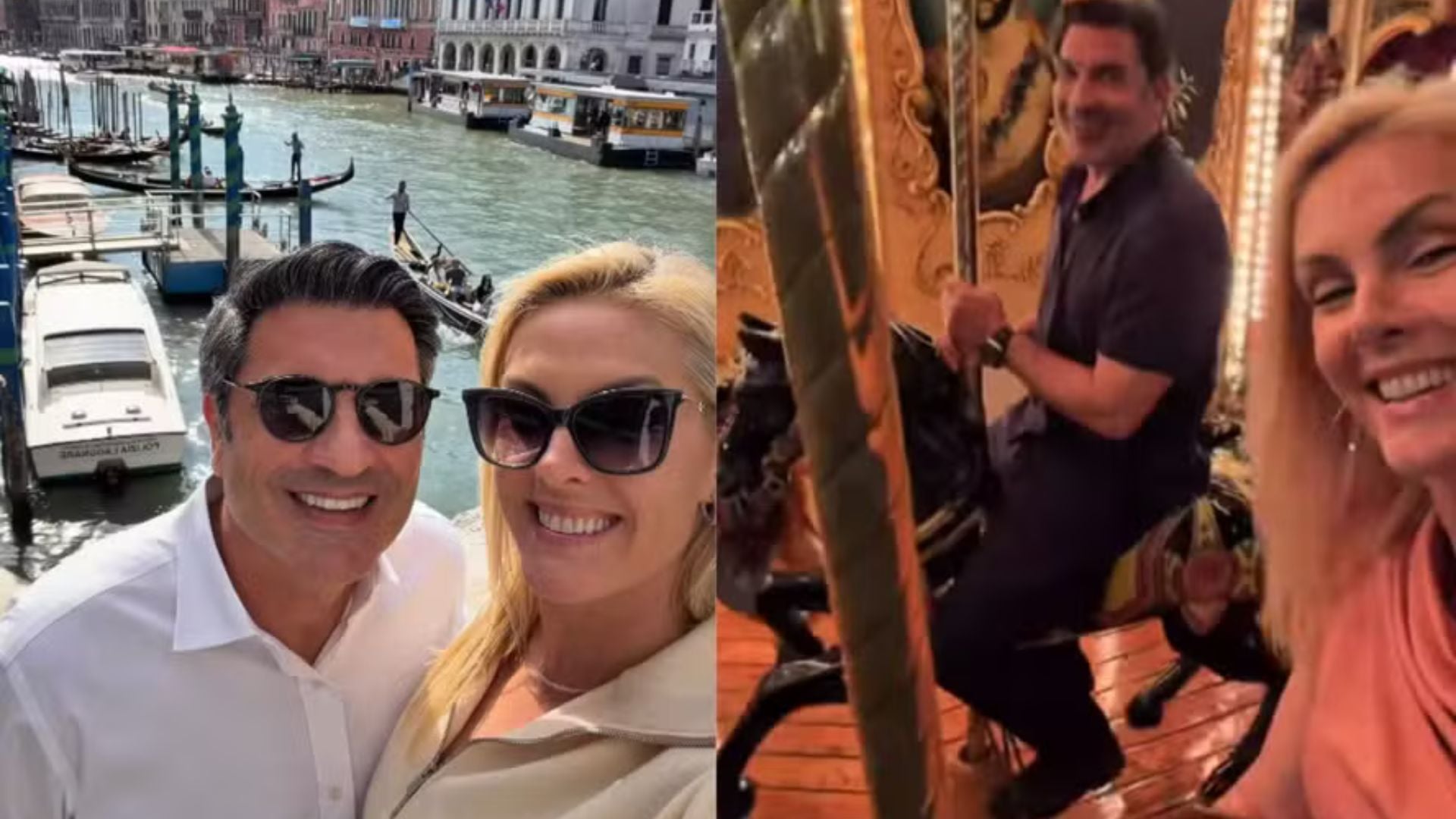 Ana Hickmann abre o álbum da viagem para a Itália e mostra detalhes da lua de mel ao lado de Edu Guedes