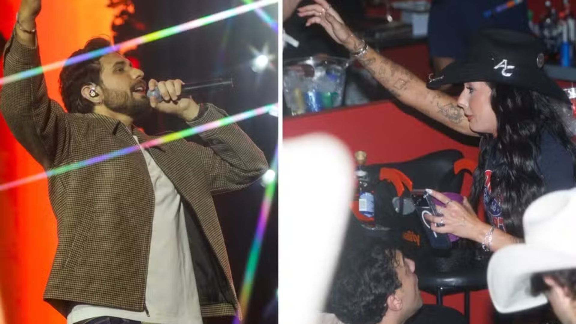 Ana Castela rouba a cena ao se empolgar no show do ex, Gustavo Mioto