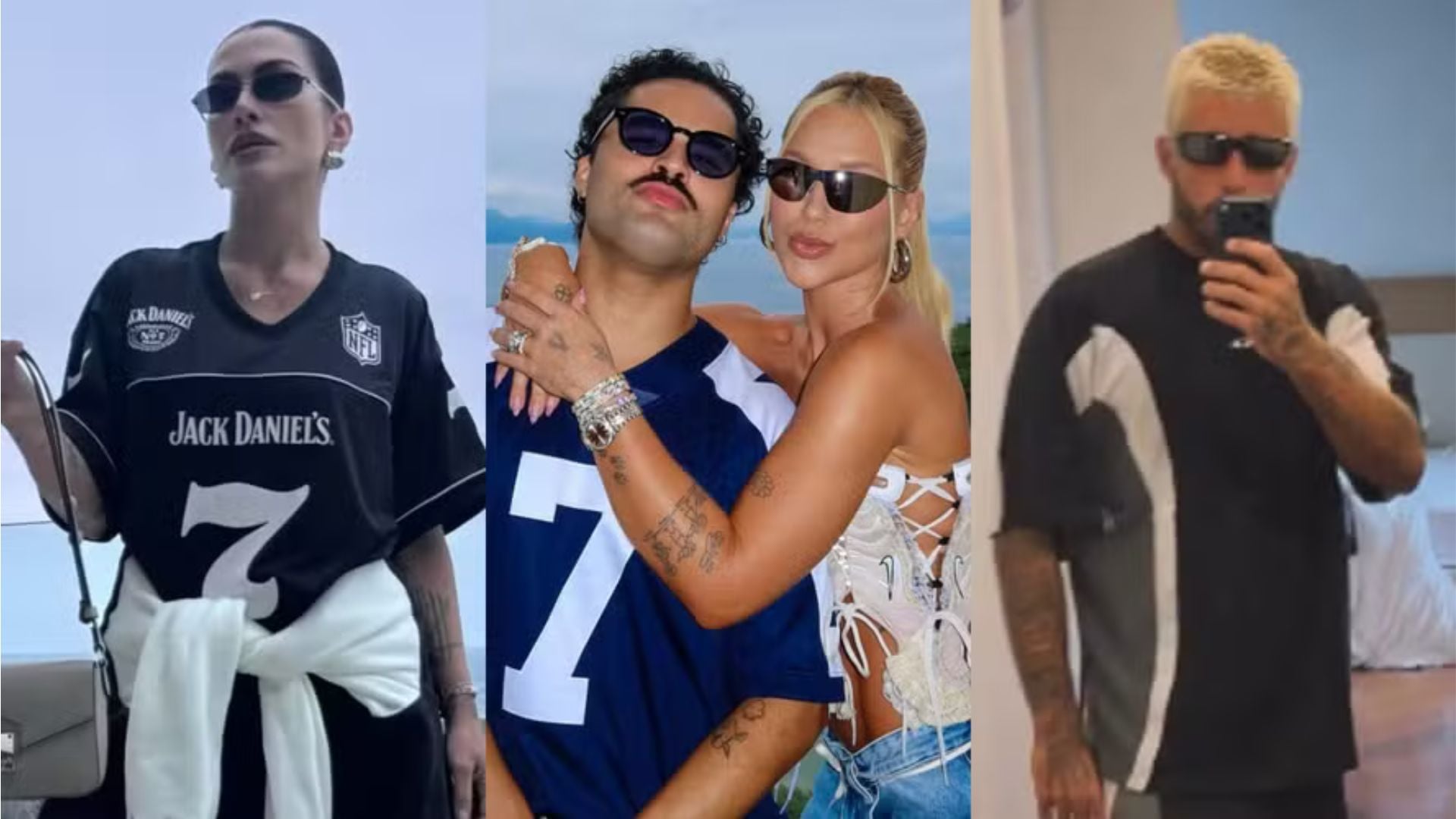 Famosos marcam presença em peso no Maracanã para curtir a NFL; veja quem compareceu