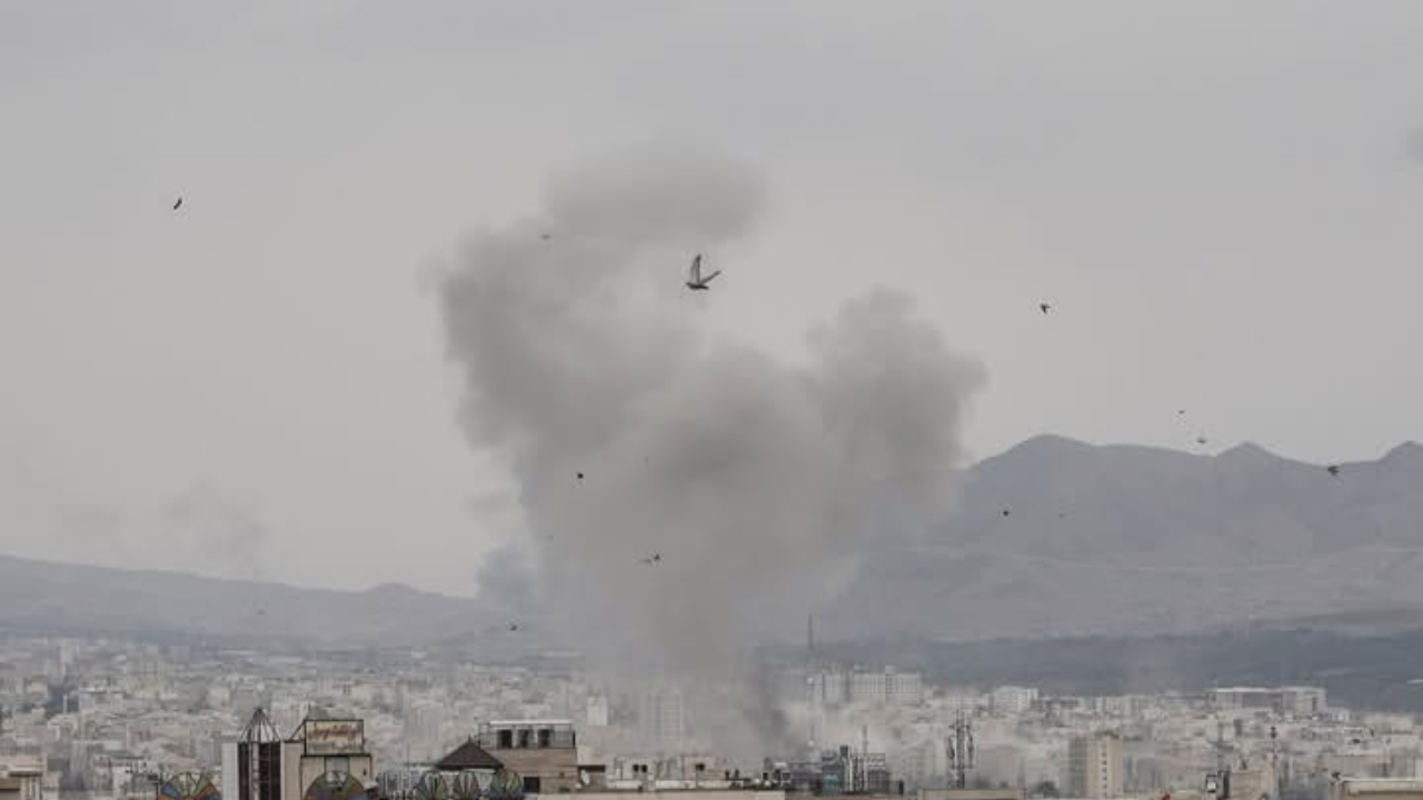 Imagem de Teerã durante a guerra dos Estados Unidos e Israel contra o Irã 