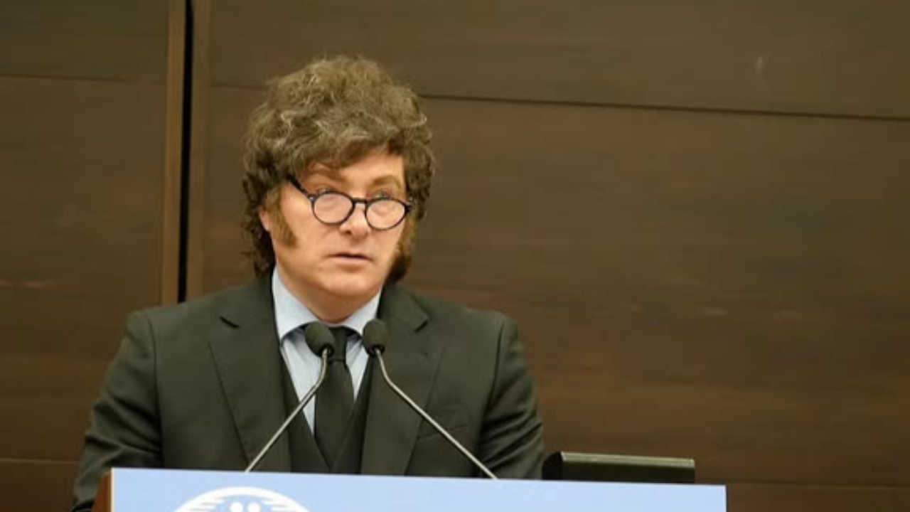 Milei critica ONU em discurso na Assembleia-Geral e defende nova postura da Argentina