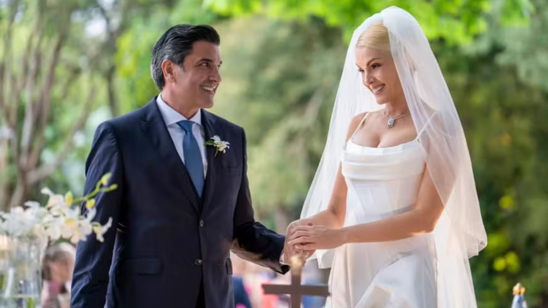 Ana Hickmann e Edu Guedes se casam em cerimônia romântica no interior; veja as fotos