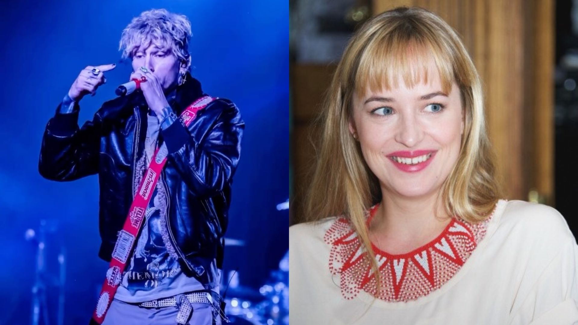MGK e Dakota Johnson são vistos juntos após o Rock in Rio