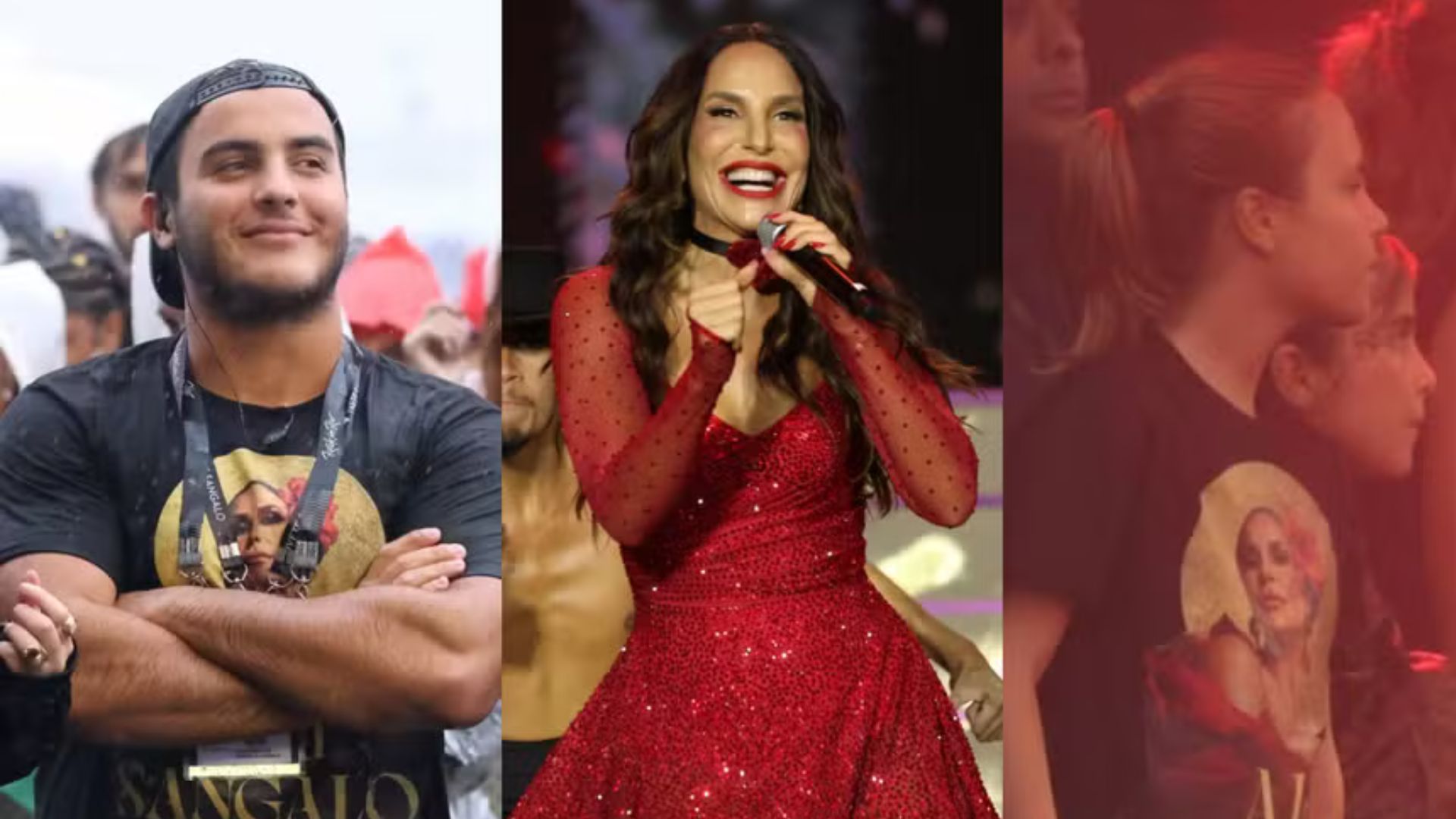 Na primeira fila: Família e namorado de Ivete Sangalo roubam a cena ao prestigiar show da cantora no Rock in Rio