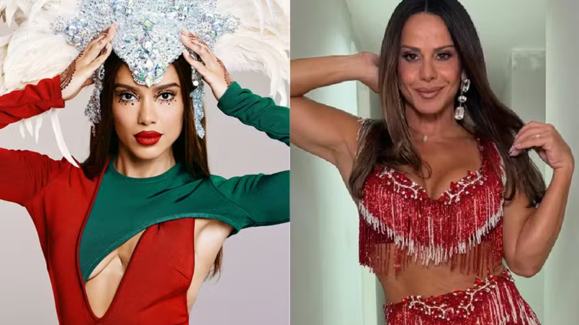 Encontro de majestades: Sem Virginia, Anitta convida Viviane Araújo para coroá-la na Grande Rio: ‘Rainha das rainhas’