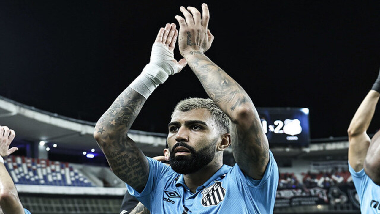 Santos registra ótimo aproveitamento fora de casa e entra na briga para a disputa por uma vaga na Libertadores Gabigol, artilheiro do Santos na temporada