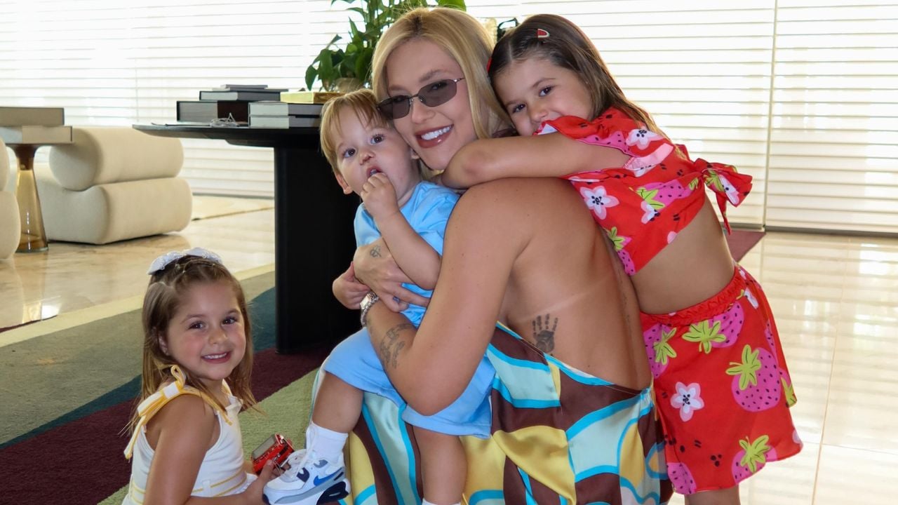Virginia Fonseca mostra momento em família ao lado dos três filhos e encanta seguidores